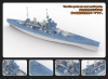 FlyHawk Model FH1118 HMS Duke of York 1943 1/700